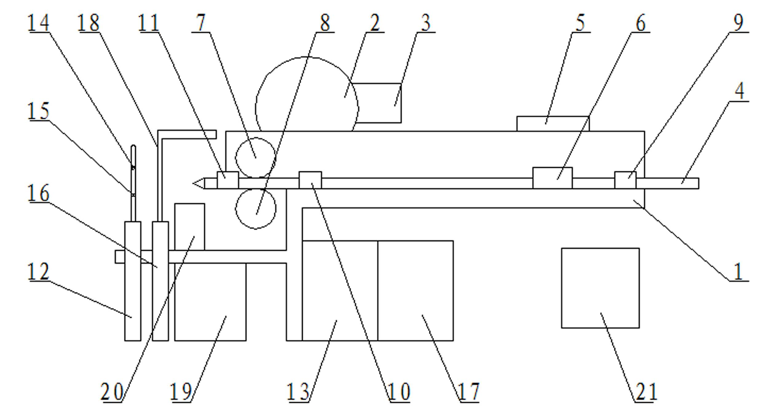 Rattan weaving machine