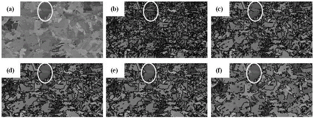 Establishment method of simulation model for fdtd ultrasonic testing of coarse-grained materials based on ebsd map