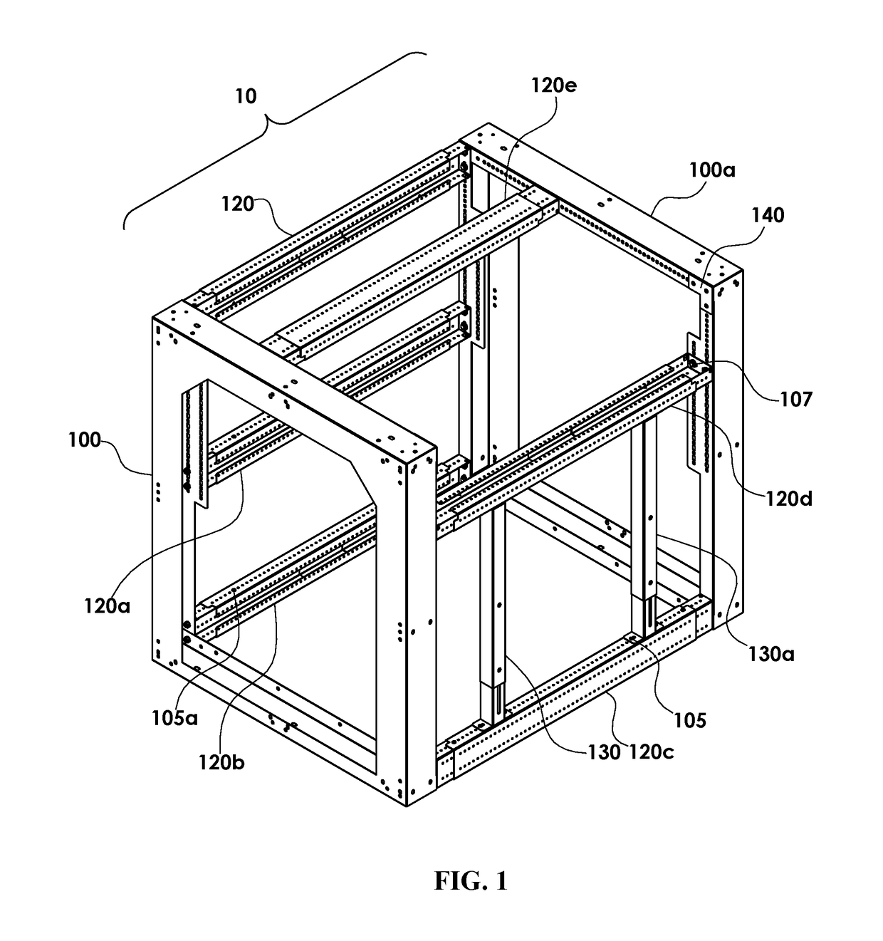 Modular flat-pack apparatus for customizable cabinetry framing