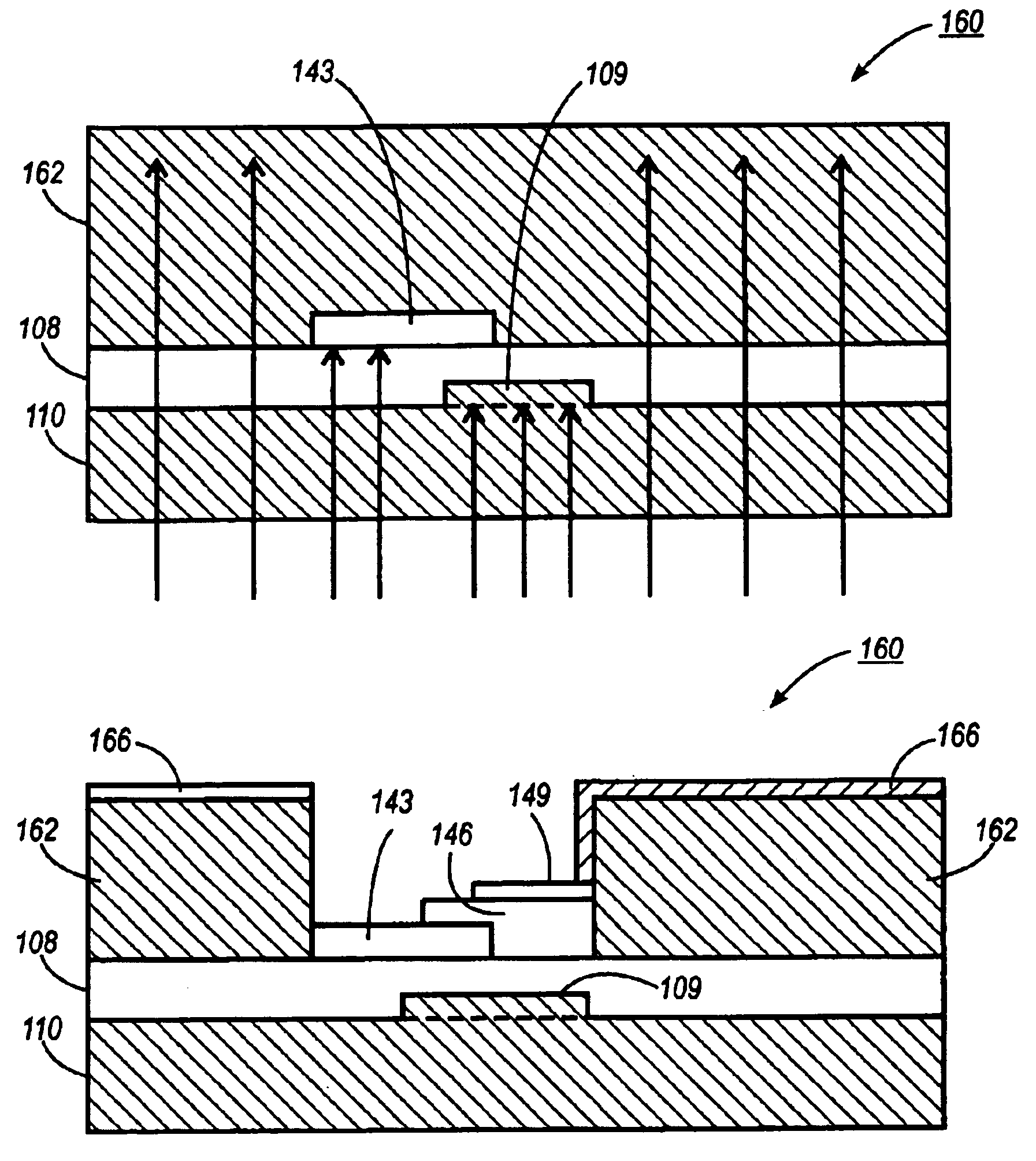 Electronic device and methods for fabricating an electronic device