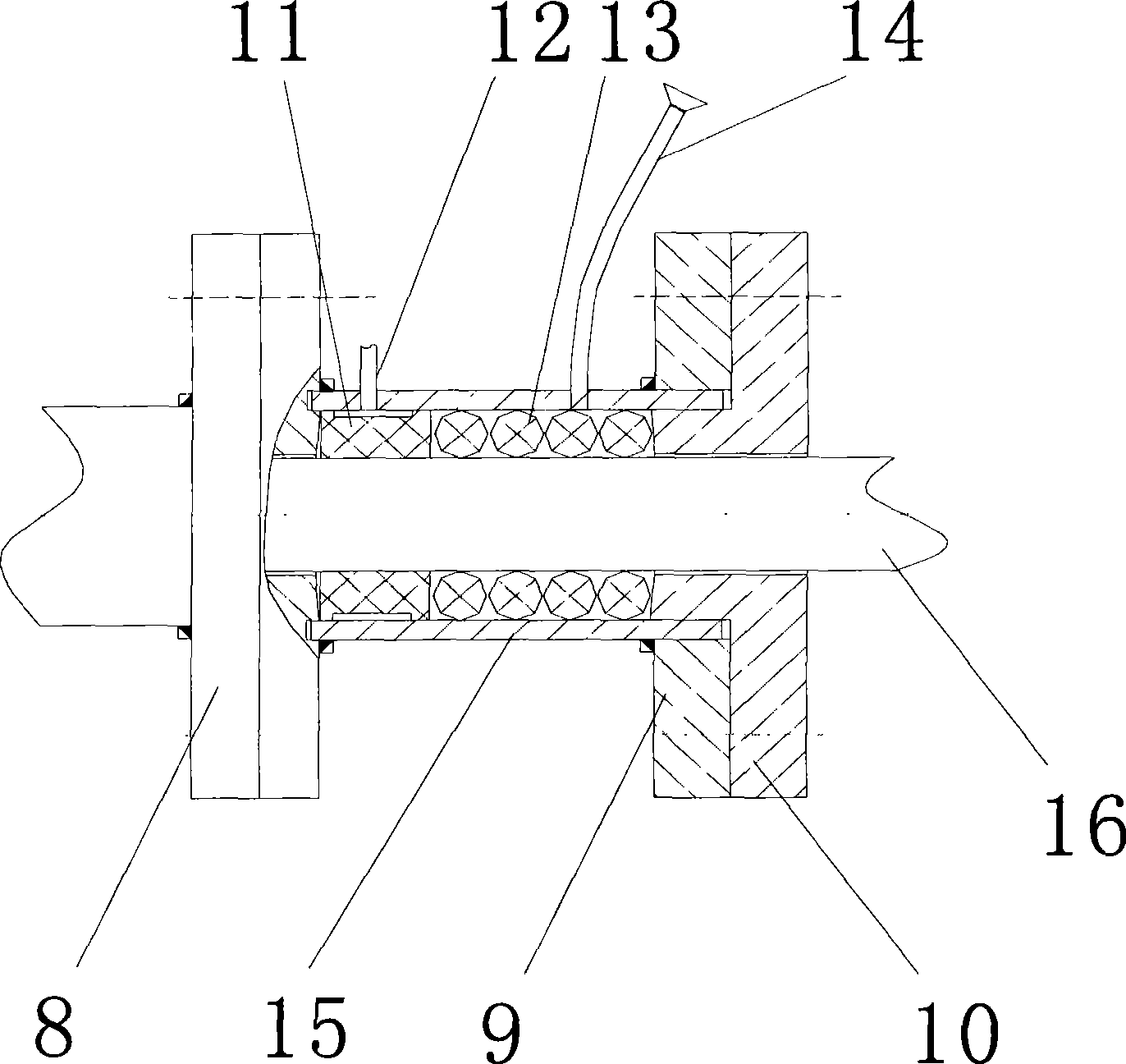 Star type and spiral combined coal supply apparatus