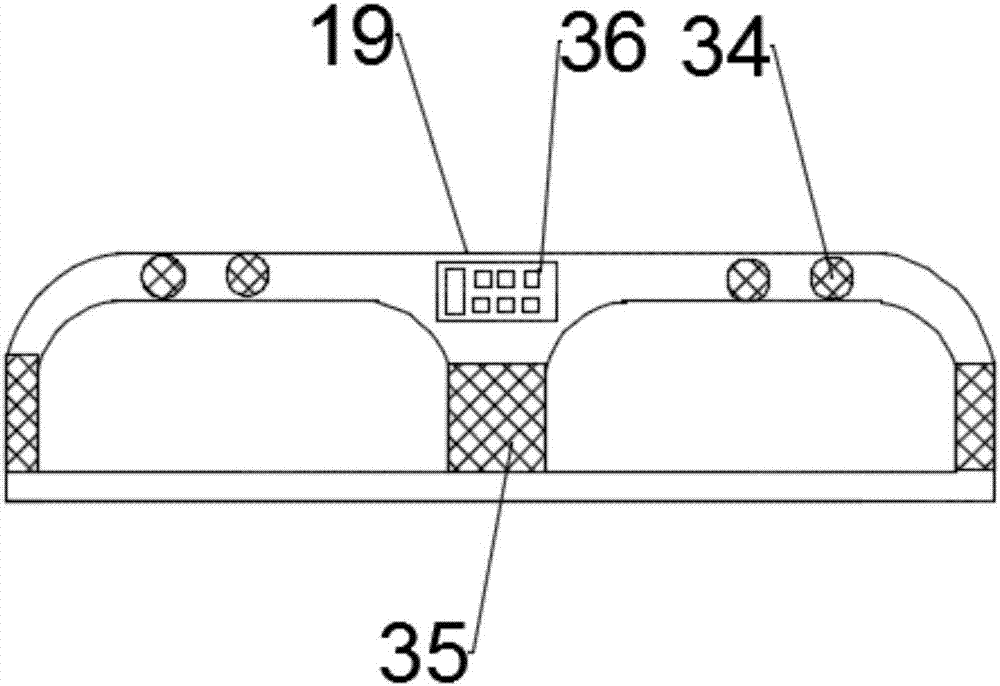 Multifunctional comfortable medical bed with height conveniently adjusted