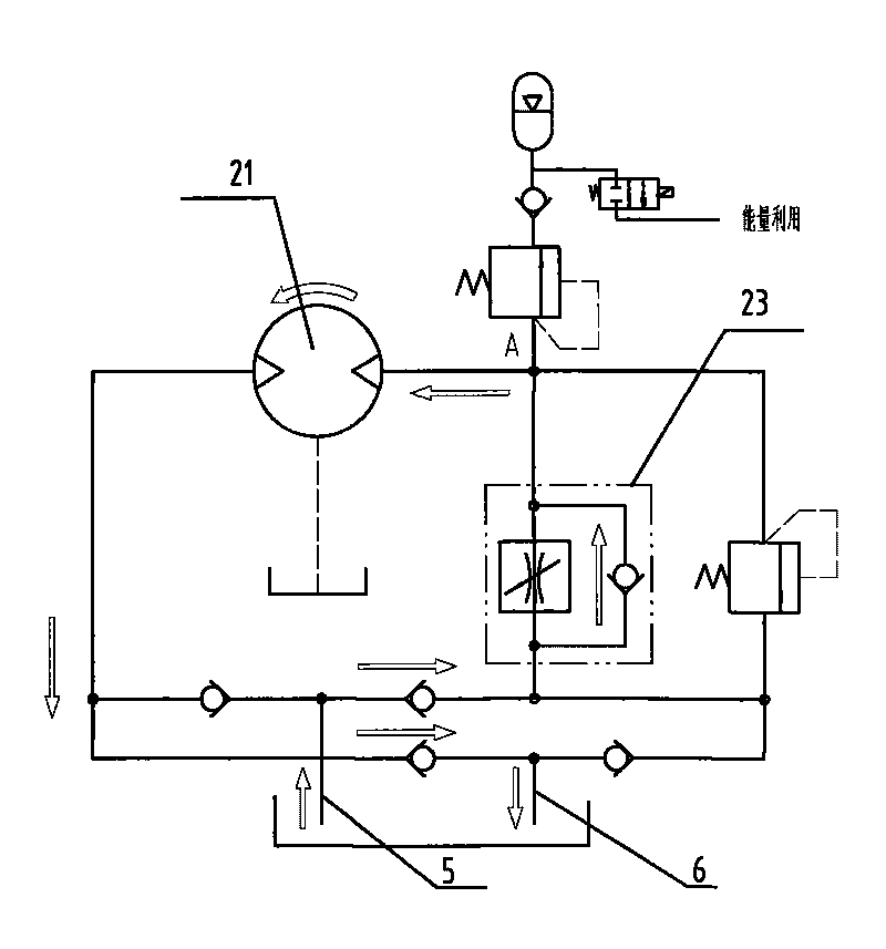 Speed control method for free falling winch and method for implementing method