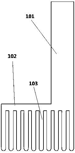 Gas-steam generator provided with atomization holes with distribution density change