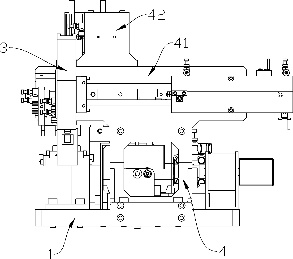 Nut tapping mechanism for knock sensor