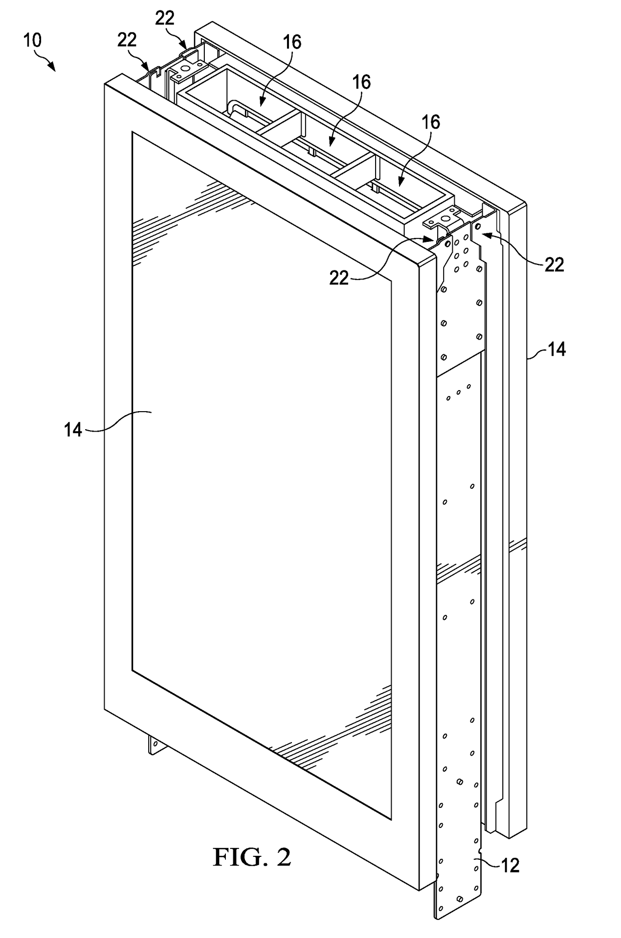 Field serviceable and replaceable display