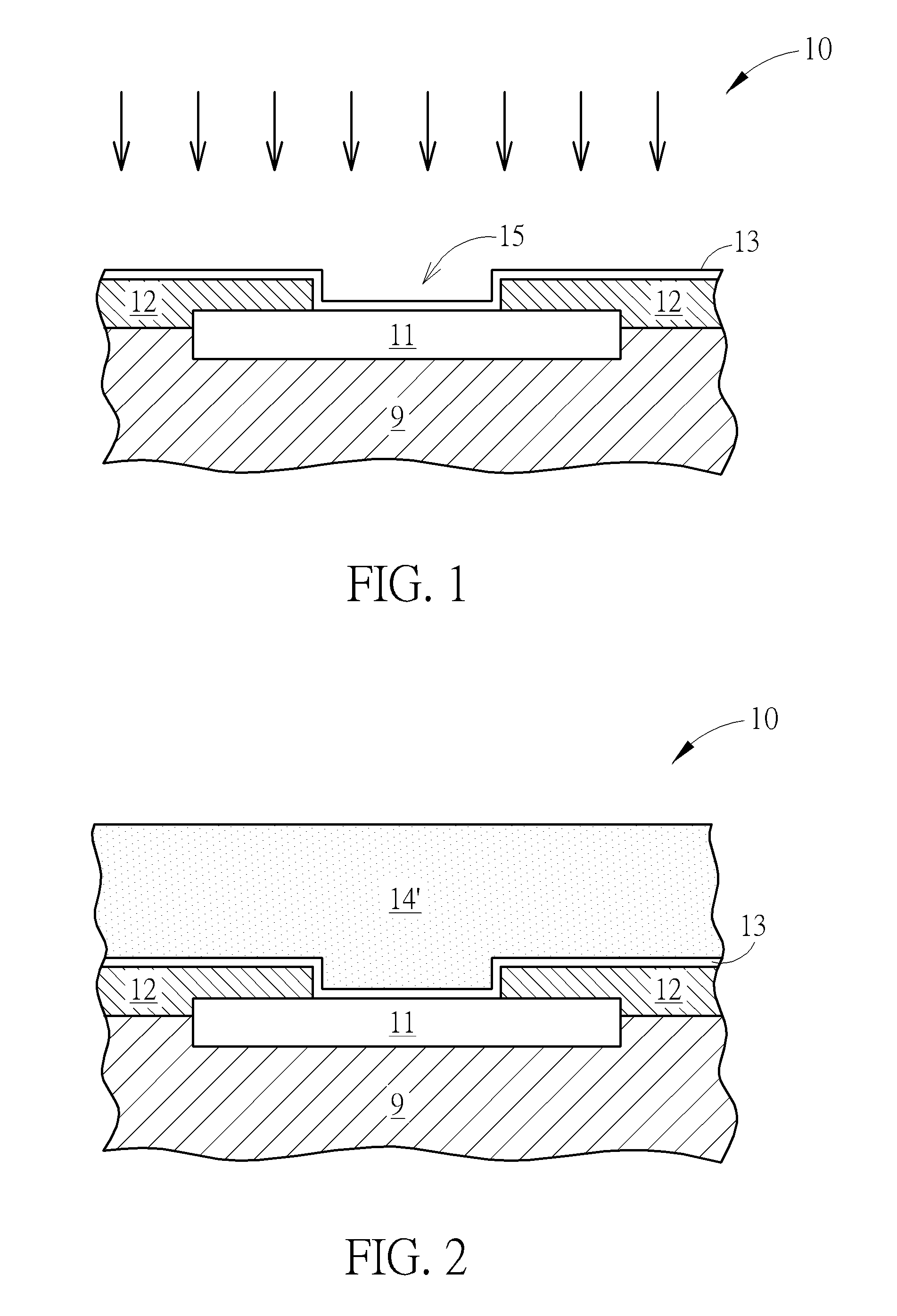 Metal bump structure for use in driver IC and method for forming the same