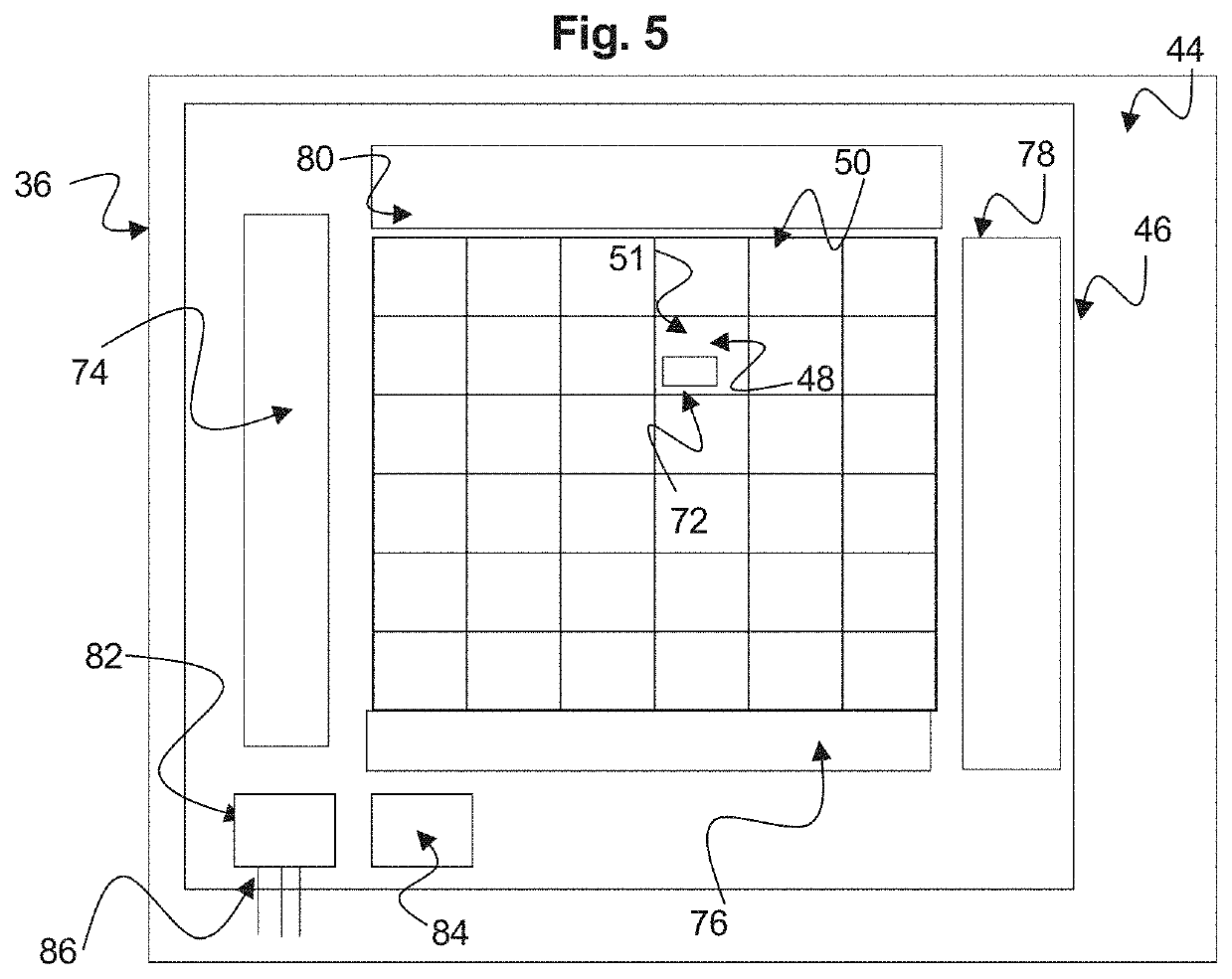 AM-EWOD circuit configuration with sensing column detection circuit