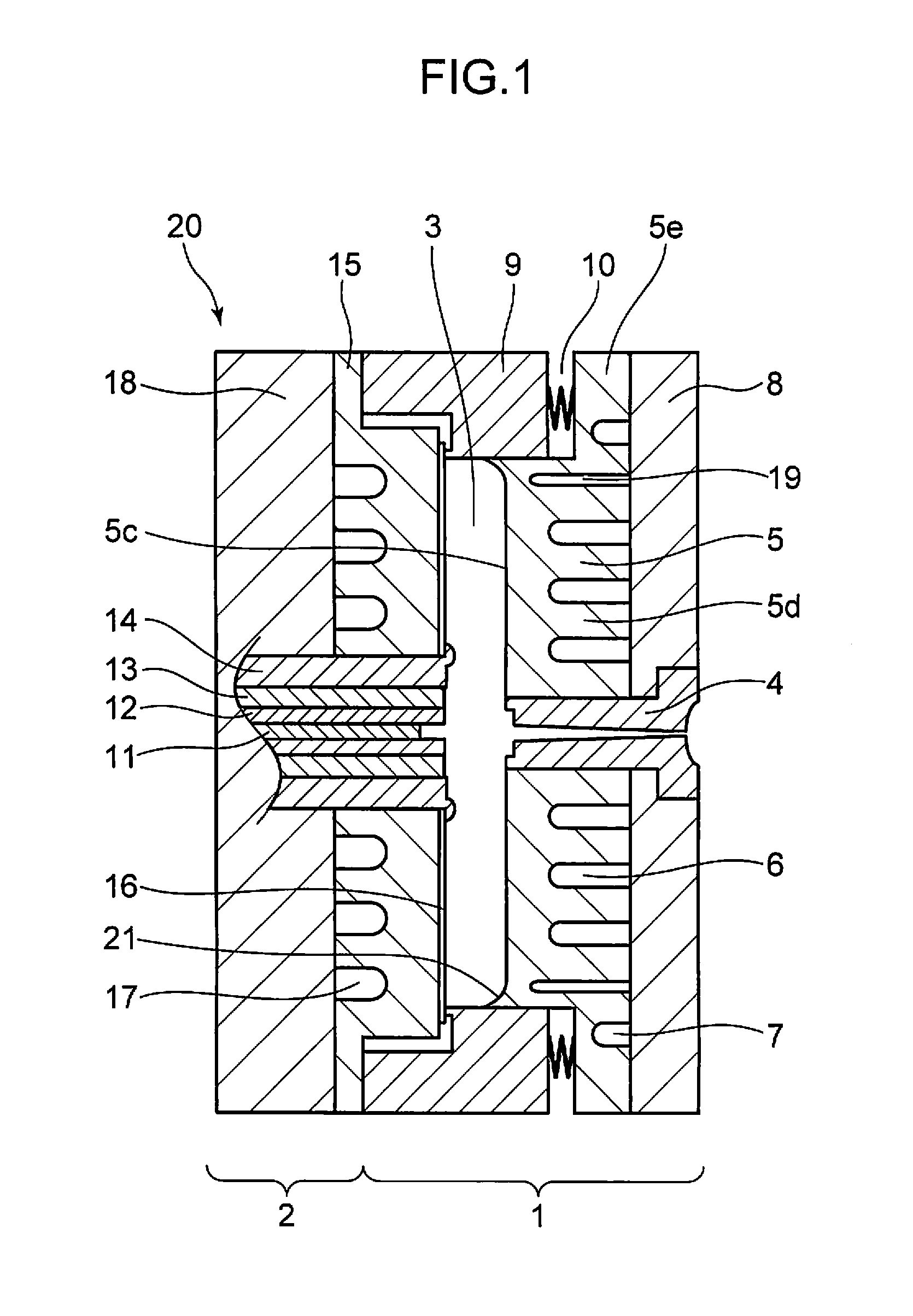 Disk substrate molding apparatus, disk substrate molding method and disk substrate molding die