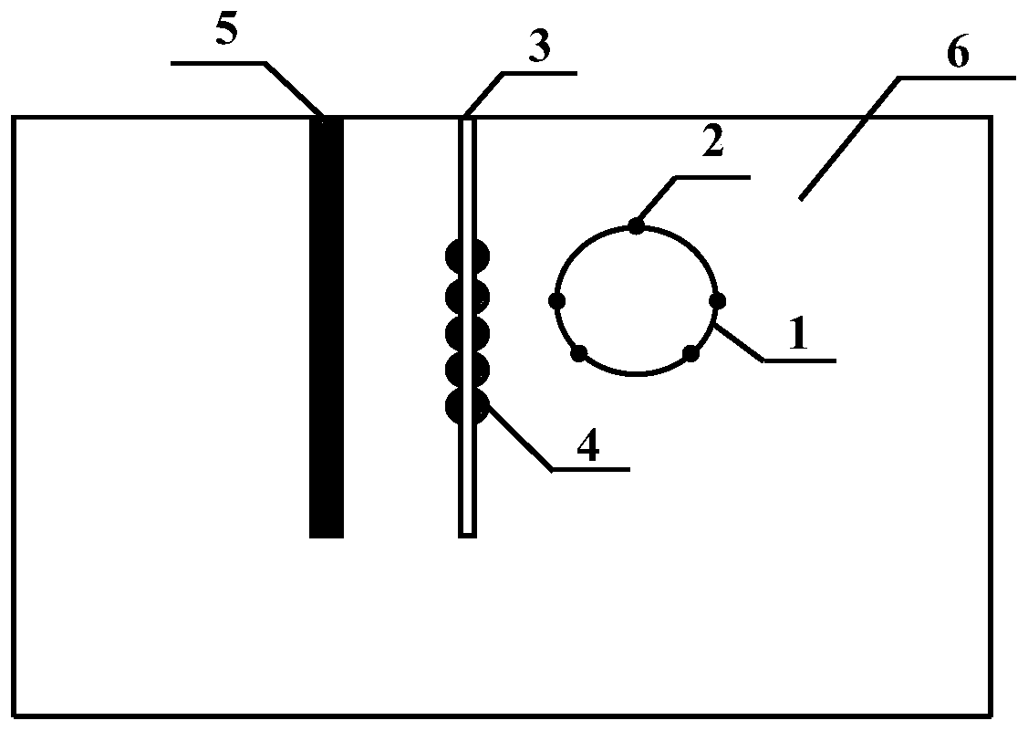 Real-time feedback grouting method for correcting horizontal deformation of subway tunnel