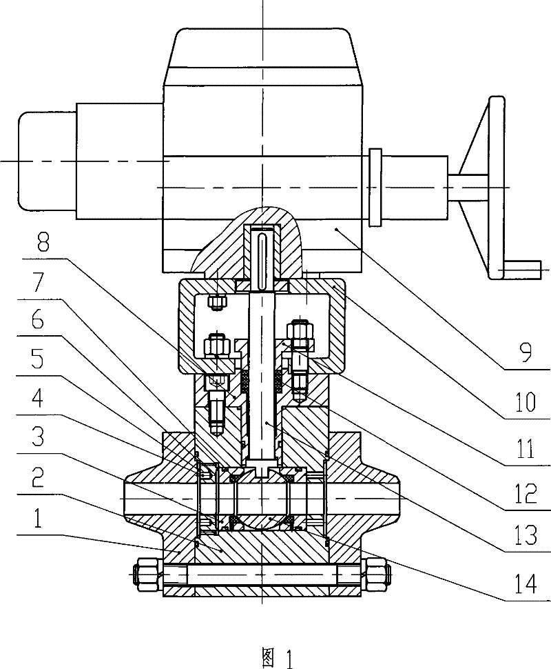 Safe level high-pressure ball valve