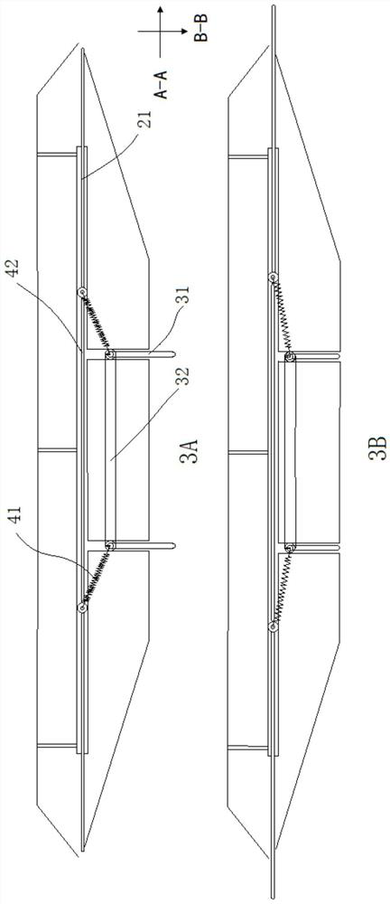 Bridge self-adaptive wind vibration suppression device