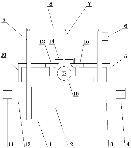 Wheel type paper cutting machine with follow-up tiny paper scrap adsorbing device