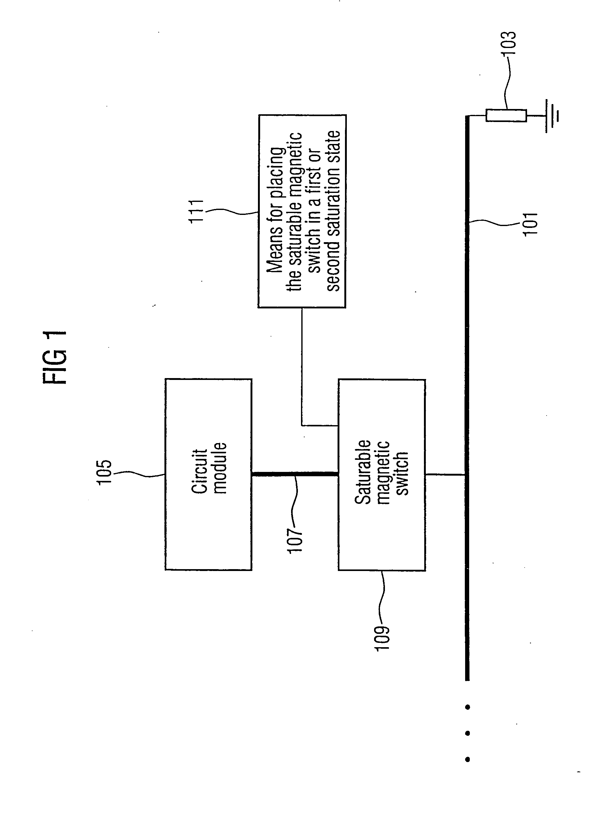 Circuit system and method for coupling a circuit module to or for decoupling the same from a main bus