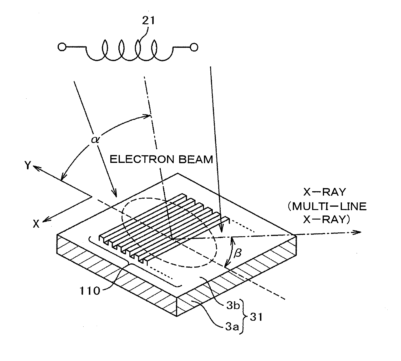 X-ray generating apparatus and inspection apparatus using the same therein