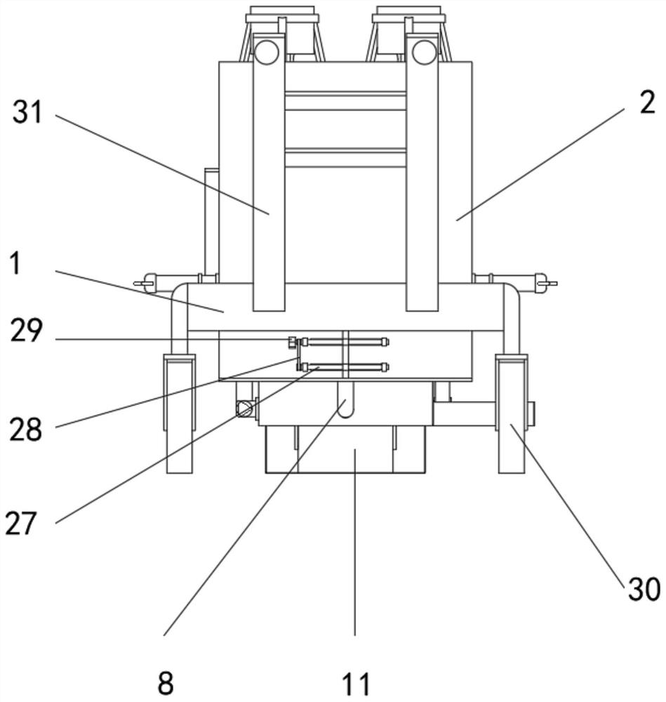 Municipal road marking machine