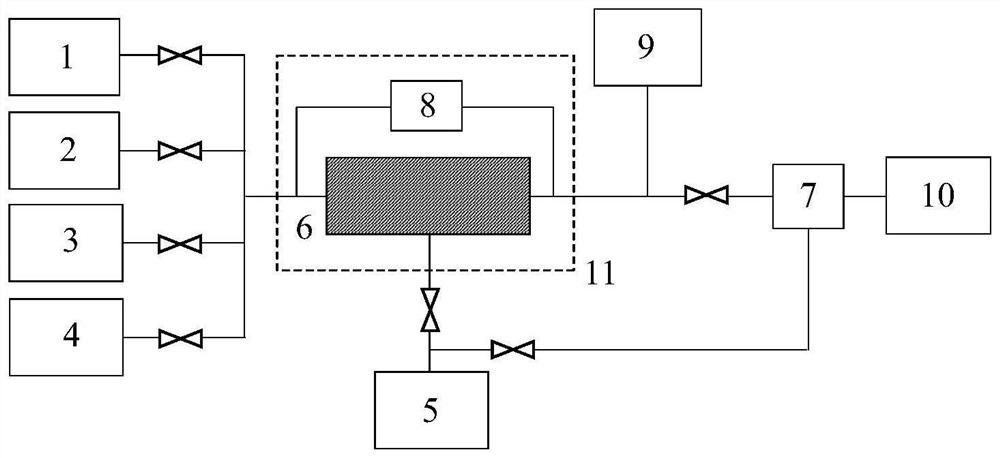 Method for improving CO2 injection capacity through nano-particle composite low-salinity water