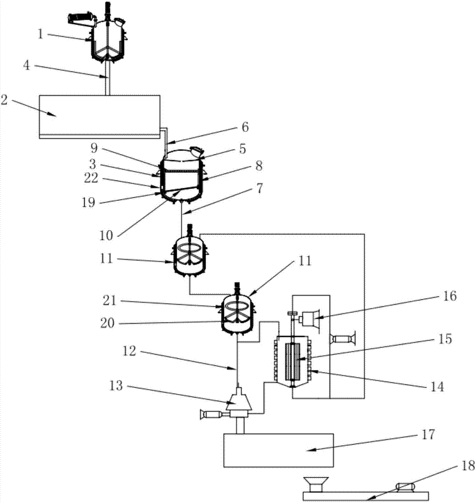 Preparation apparatus of anhydrous sodium sulphate