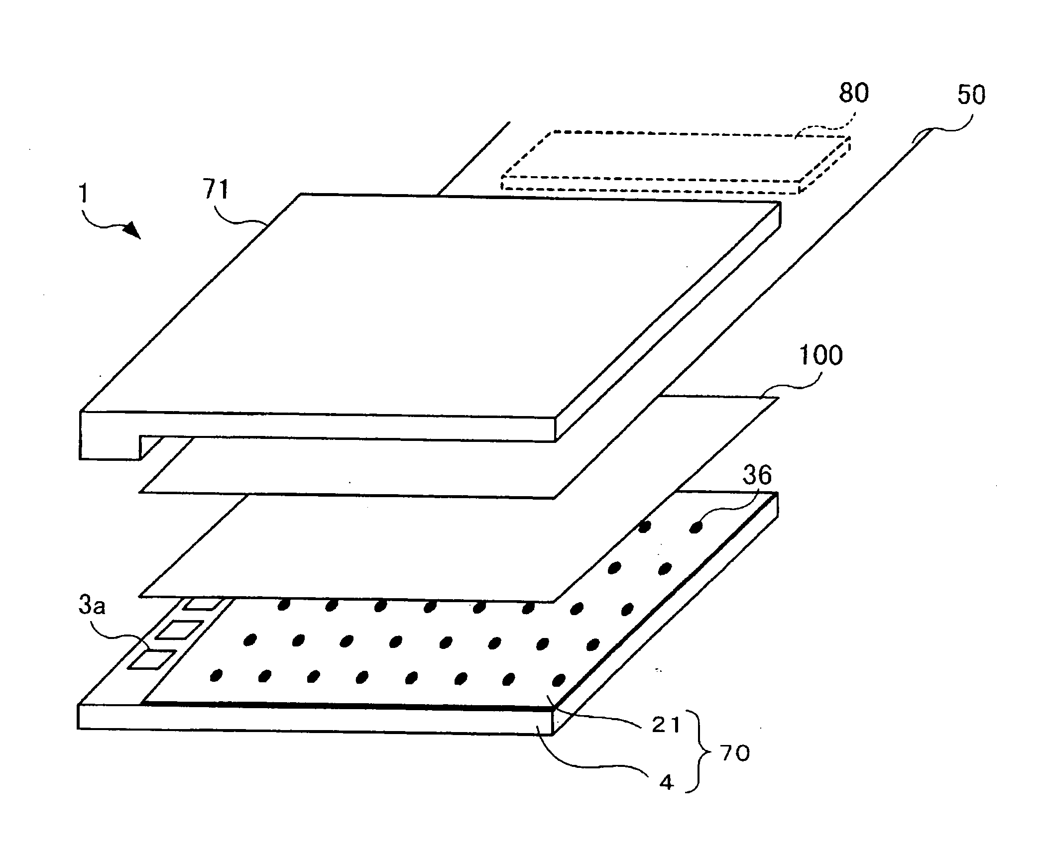 Ink jet head, connecting sheet, composite sheet, and method of manufacturing ink jet head and composite sheet