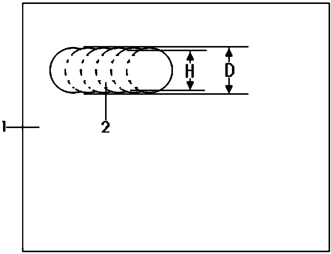 High-current carrying capacity multilayer ceramic substrate and manufacturing method thereof