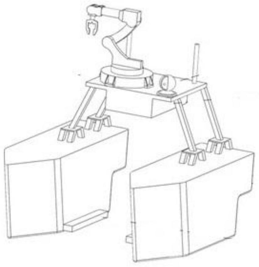 Unmanned device energy supply unmanned ship