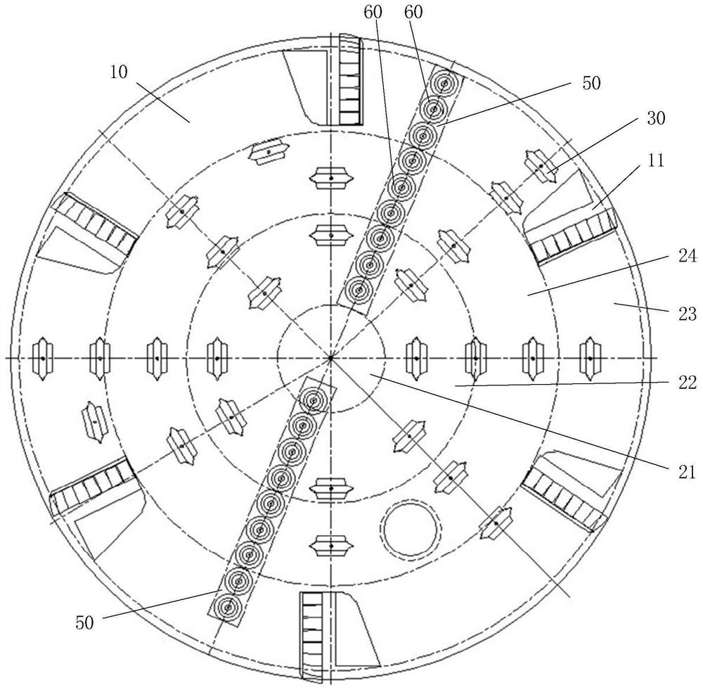 High-pressure water cutter head