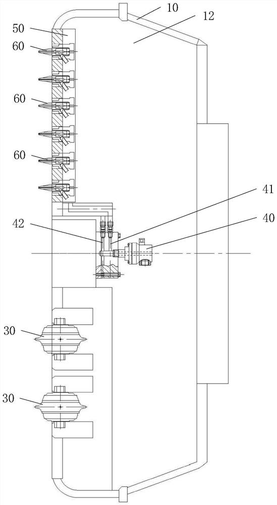 High-pressure water cutter head