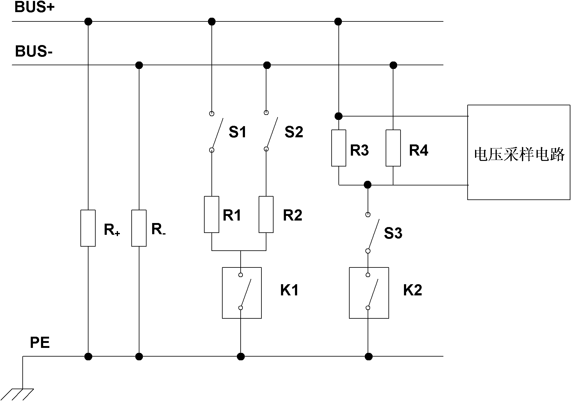 Insulating detection device and detection method for direct-current power supply