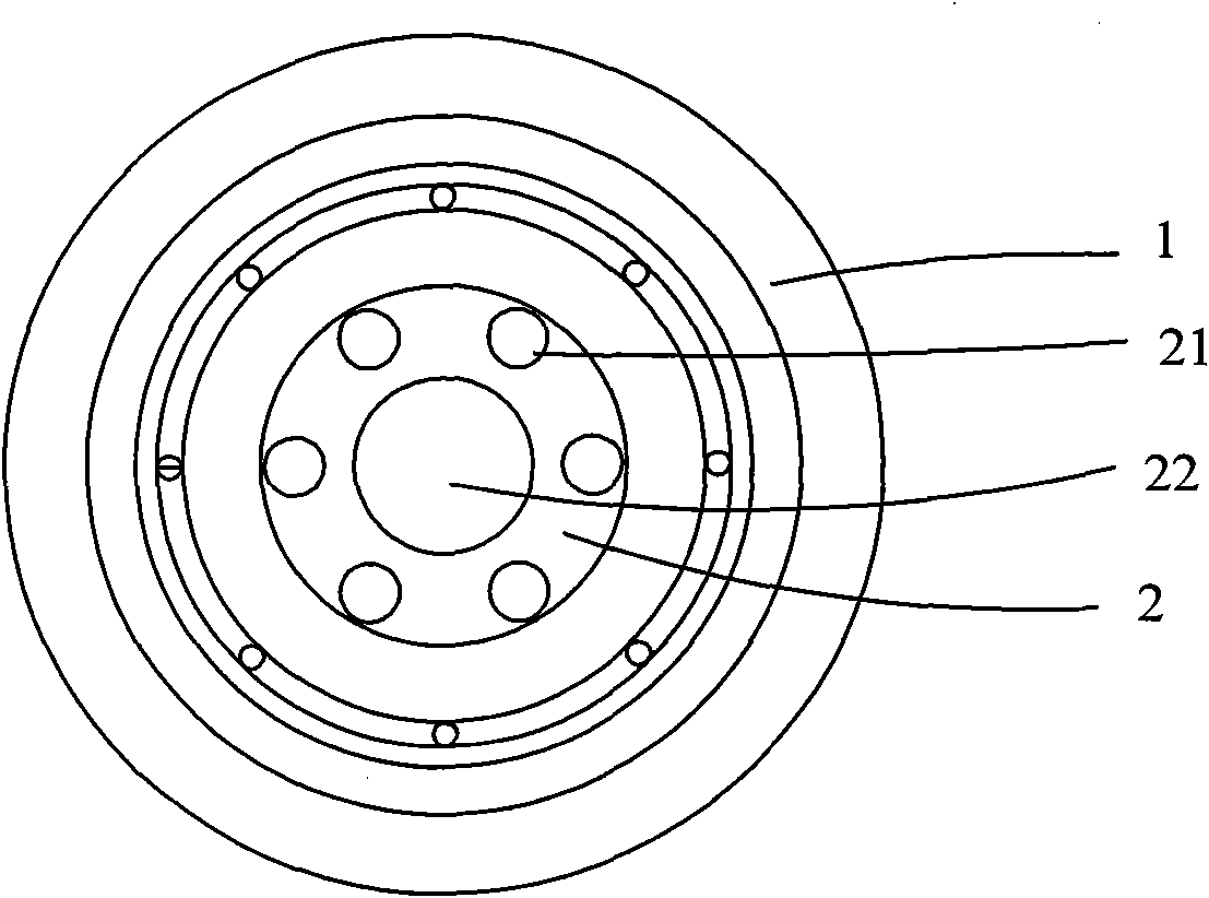 Aluminum alloy hub for super lightweight truck or passenger car and manufacturing method thereof
