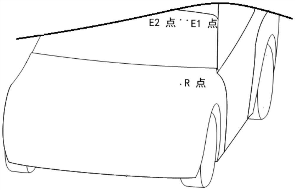 Method for quickly setting position of outside rear-view mirror lens