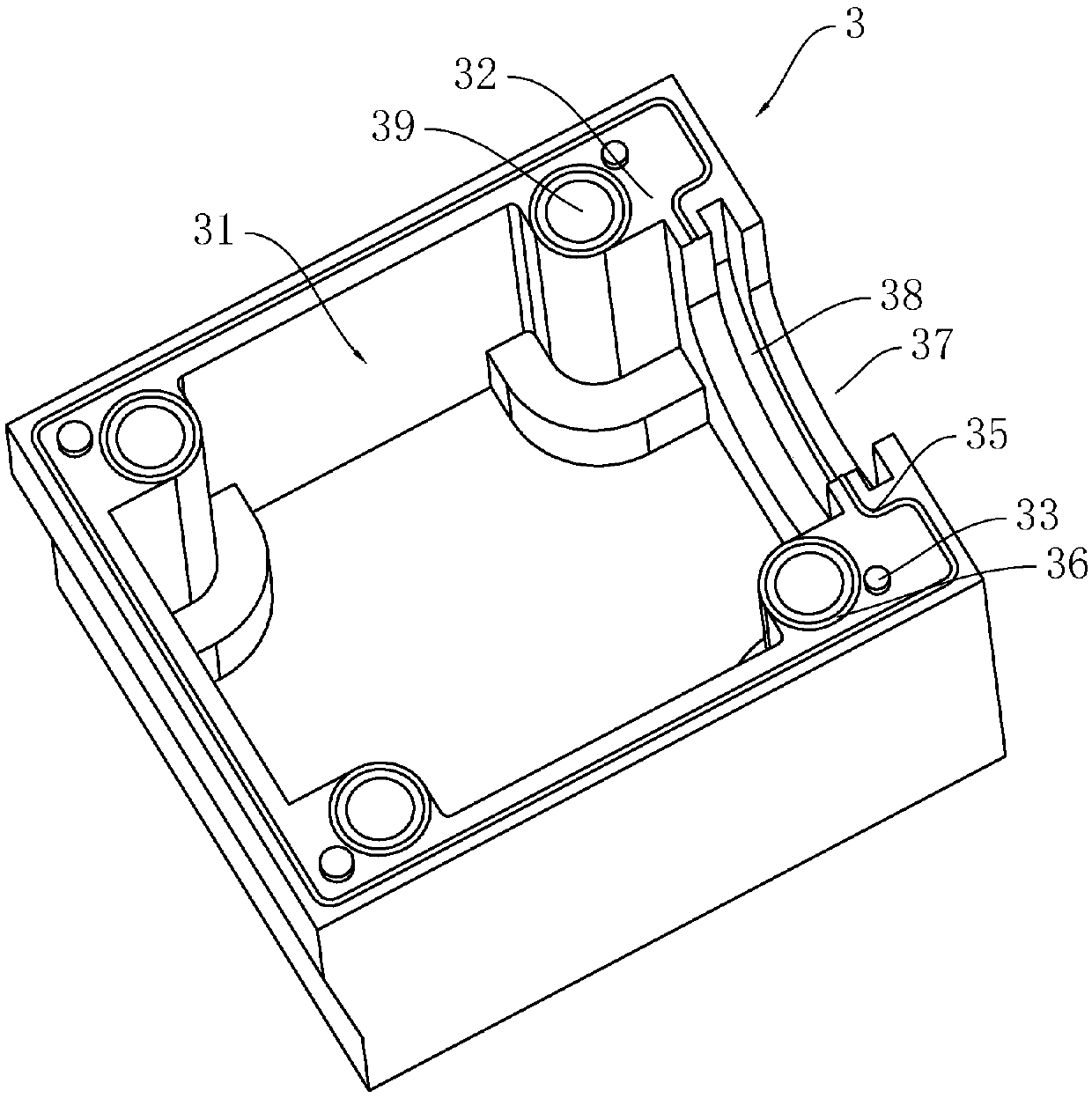 Electrical outlet device, motor and electrical appliance