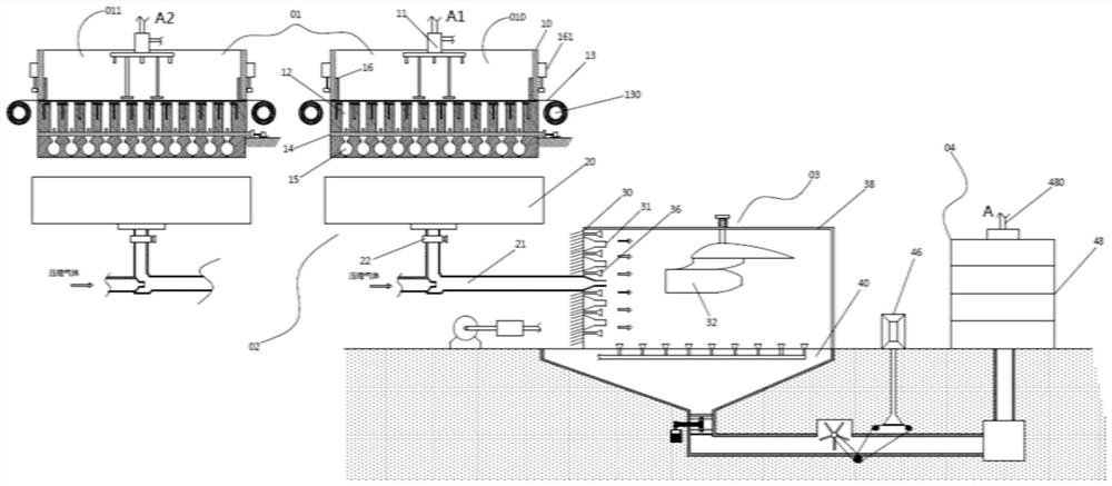 An aeroengine test system for simulating cloud environment