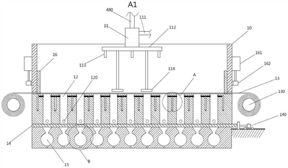 An aeroengine test system for simulating cloud environment