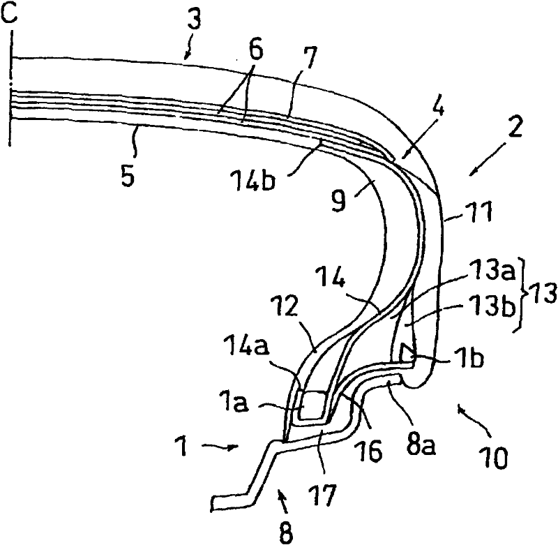 Manufacturing method of run-flat tire