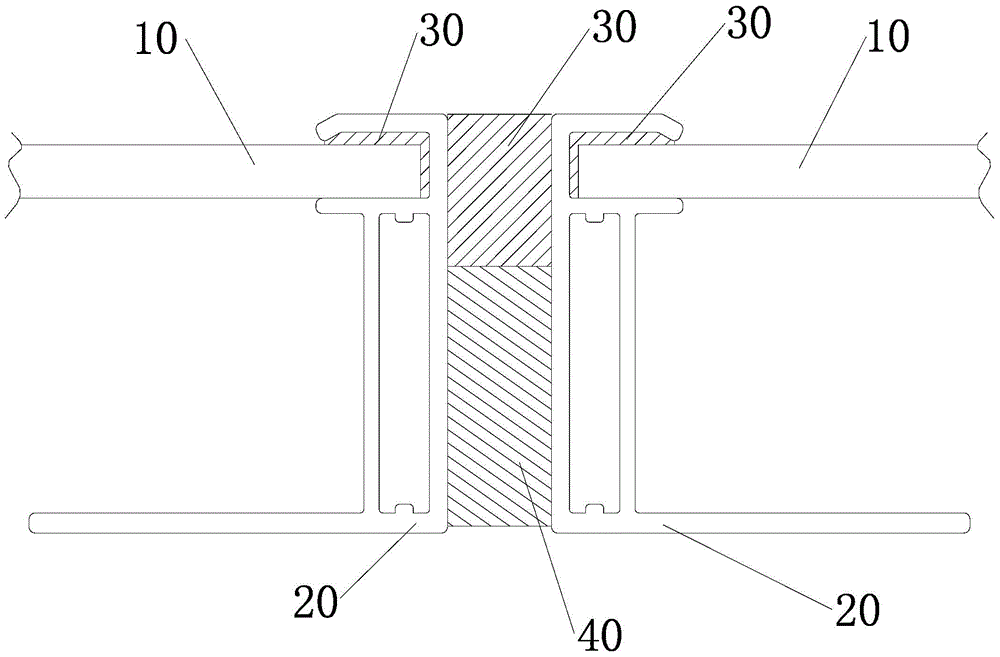 Solar photovoltaic module adhesive sealing structure