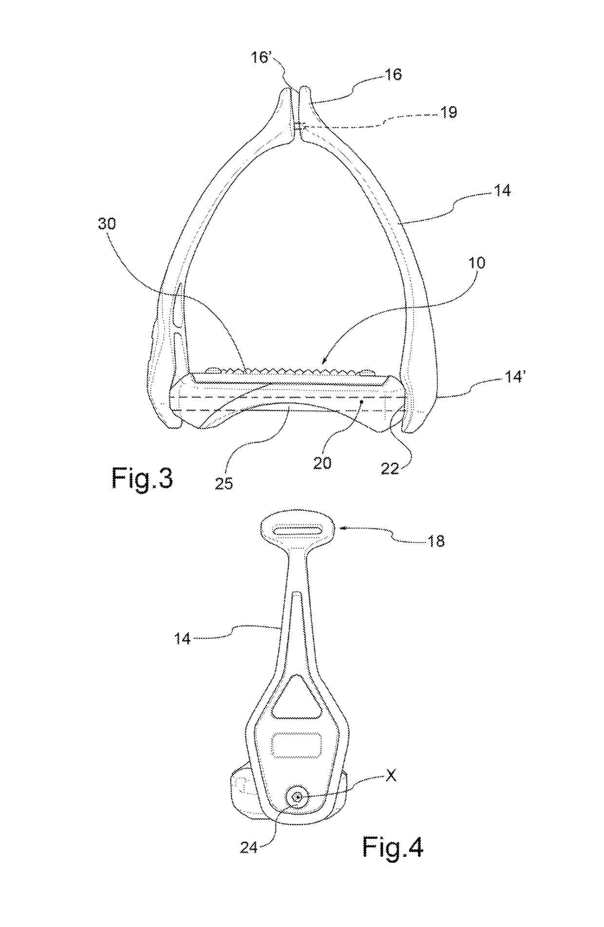 Stirrups for horseback riding