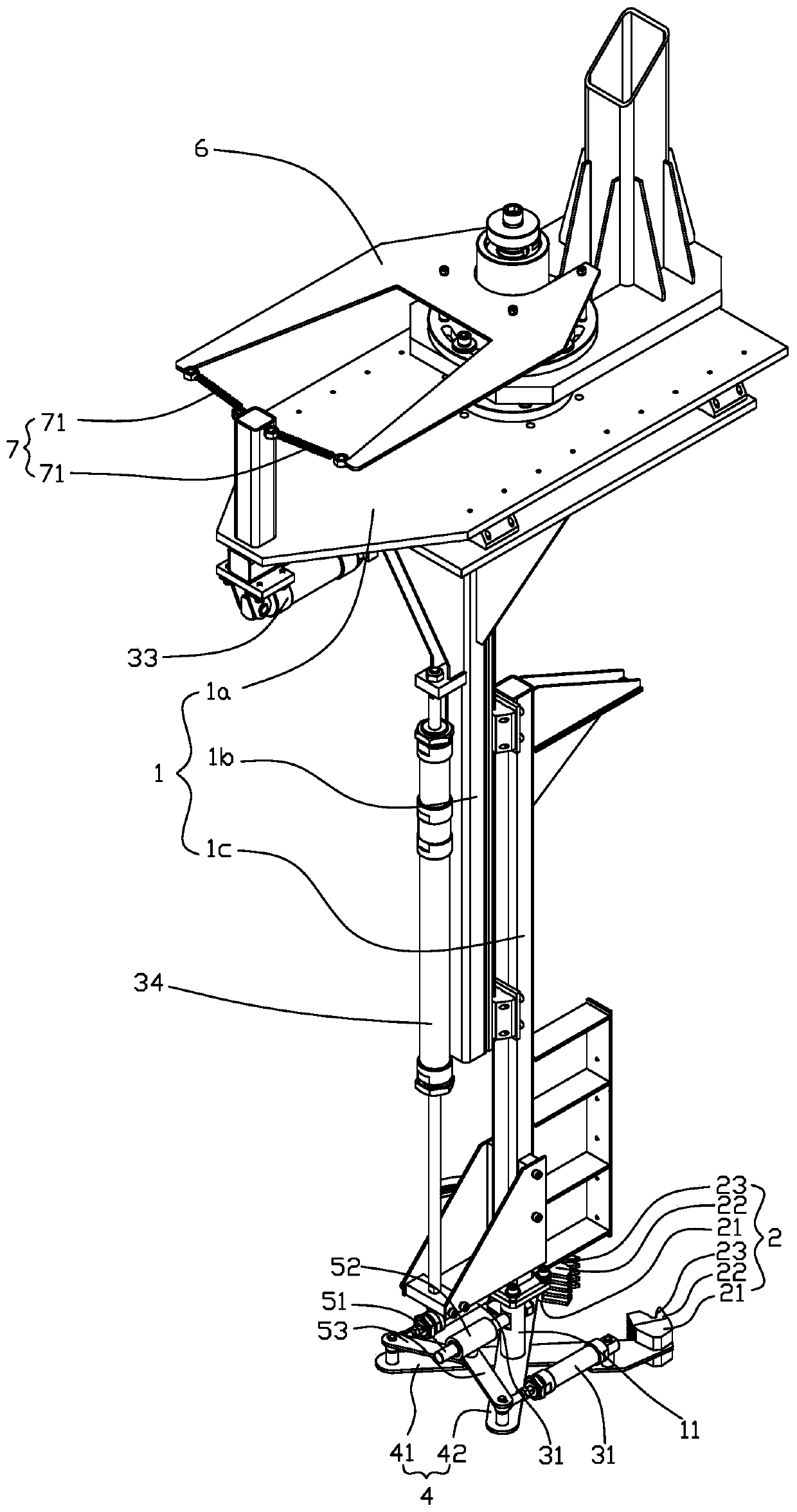 Clamping device and inflating device