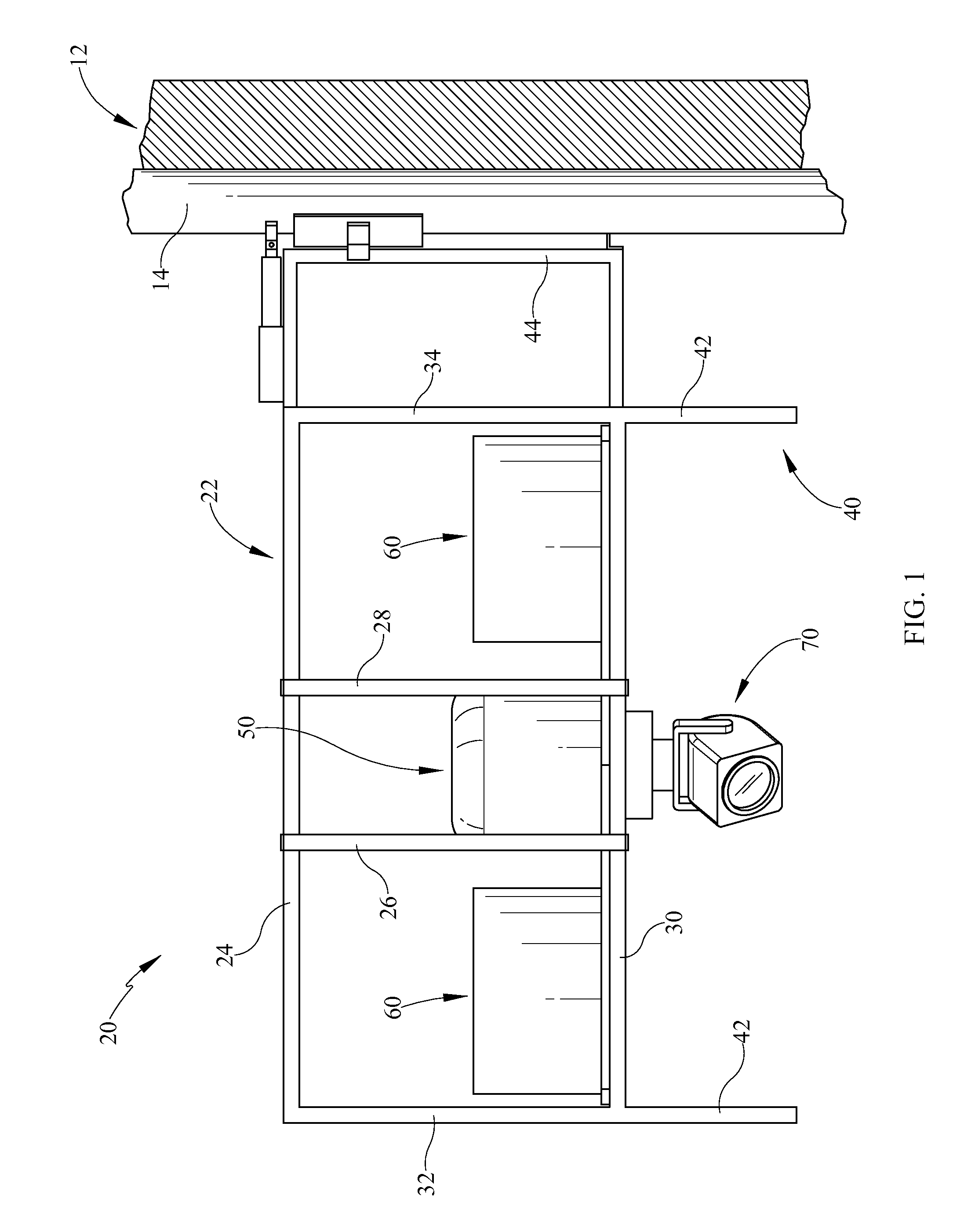 Drone for inspection of enclosed space and method thereof