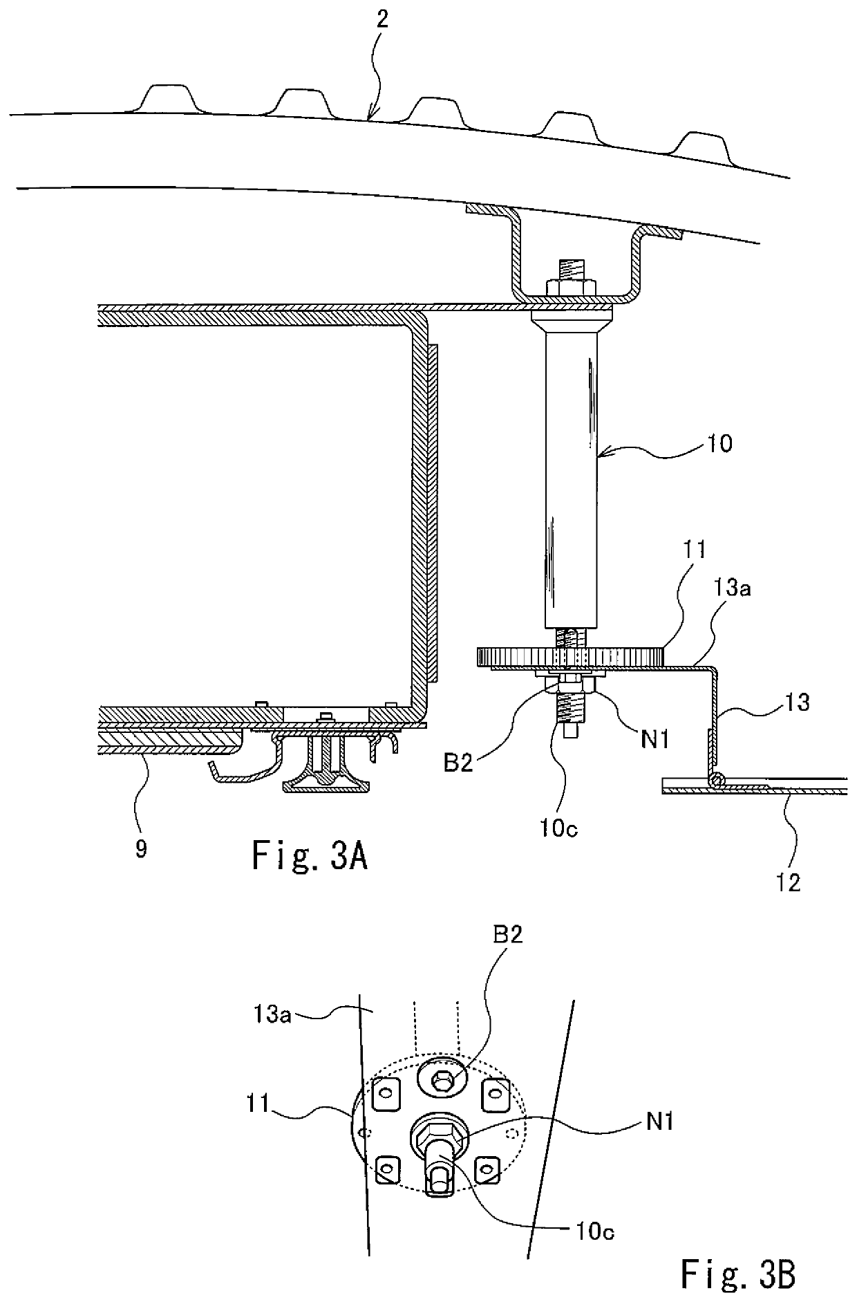 Carbody of railcar