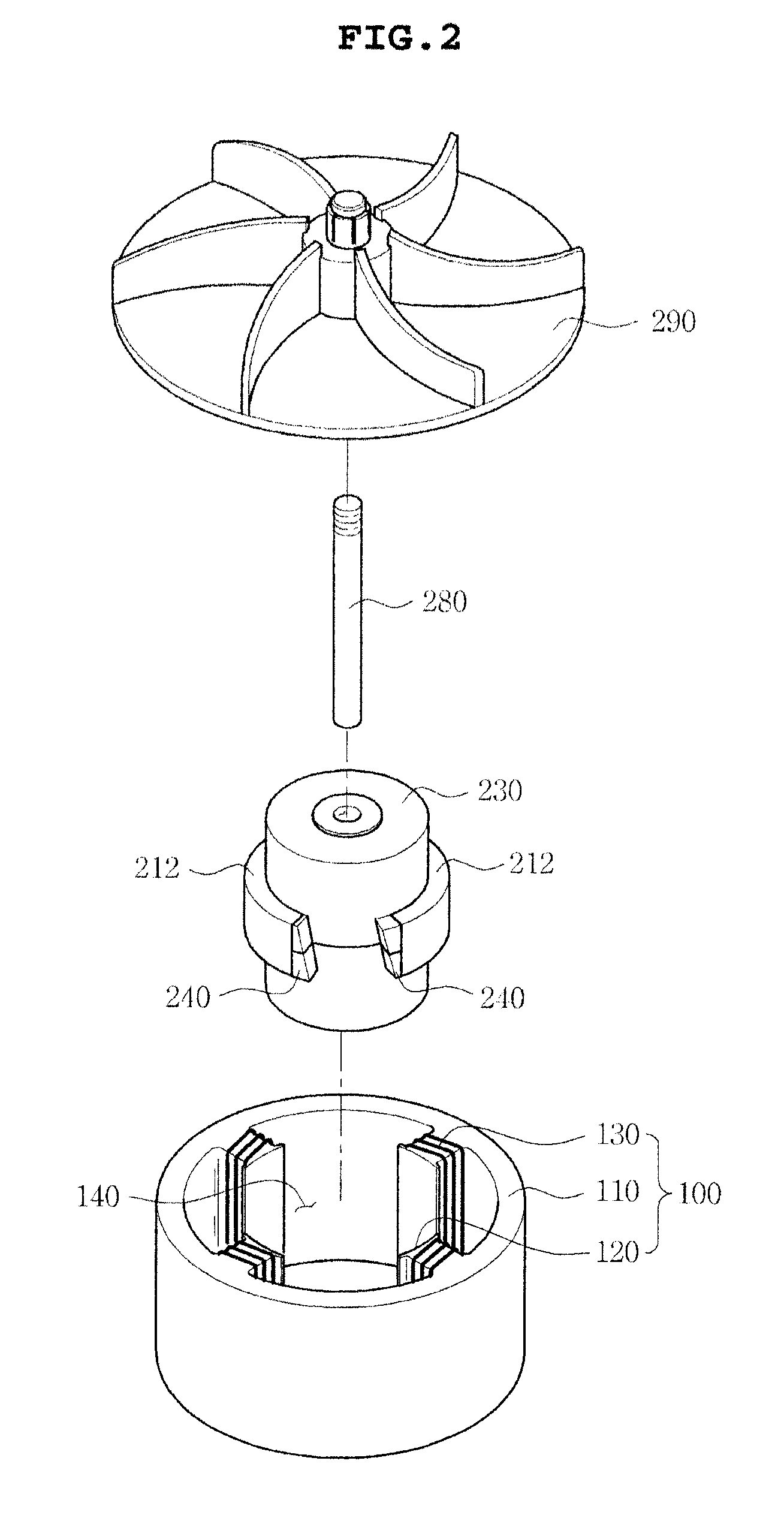 Switched reluctance motor