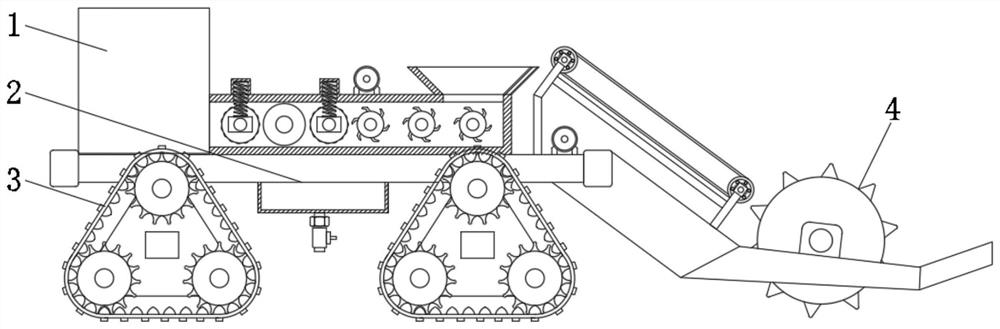 Enteromorpha prolifera cleaning equipment