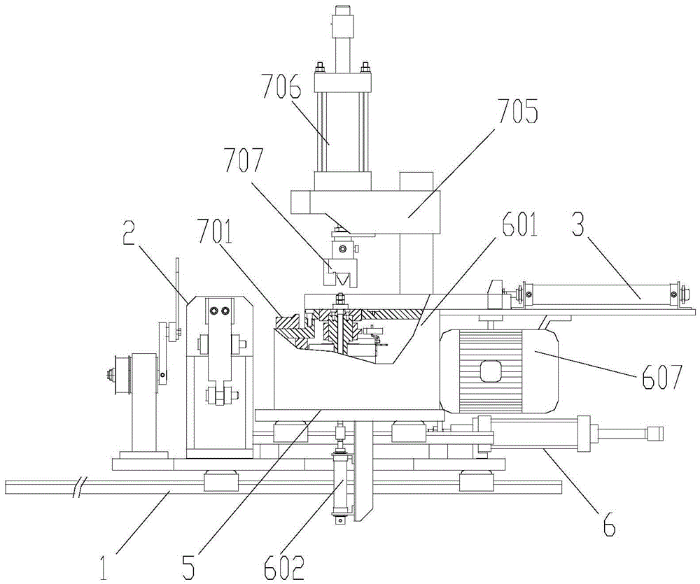 Steel wire winding and buckling molding device