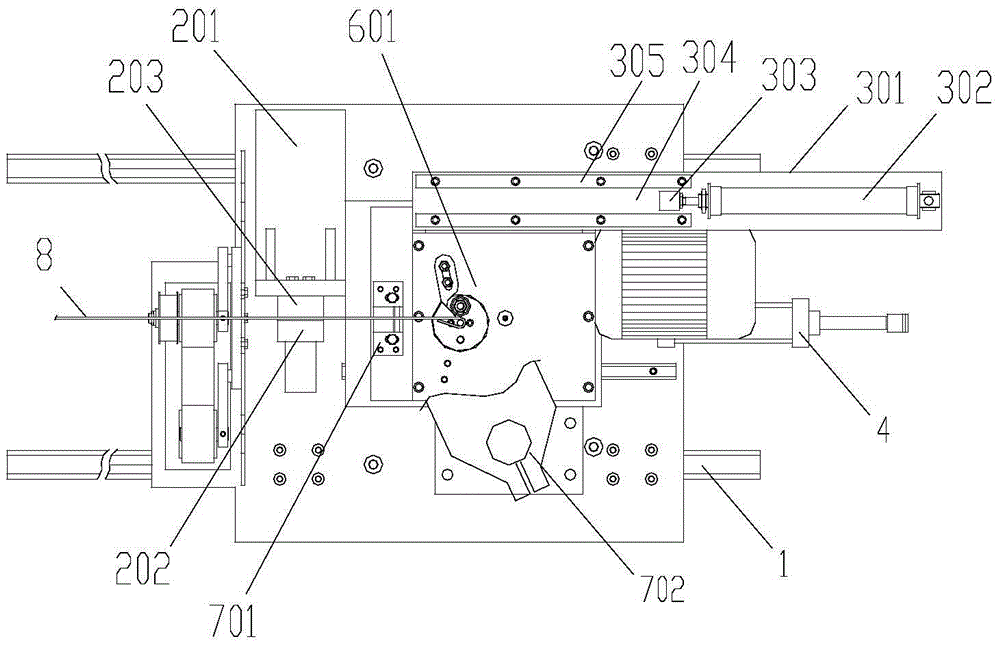 Steel wire winding and buckling molding device