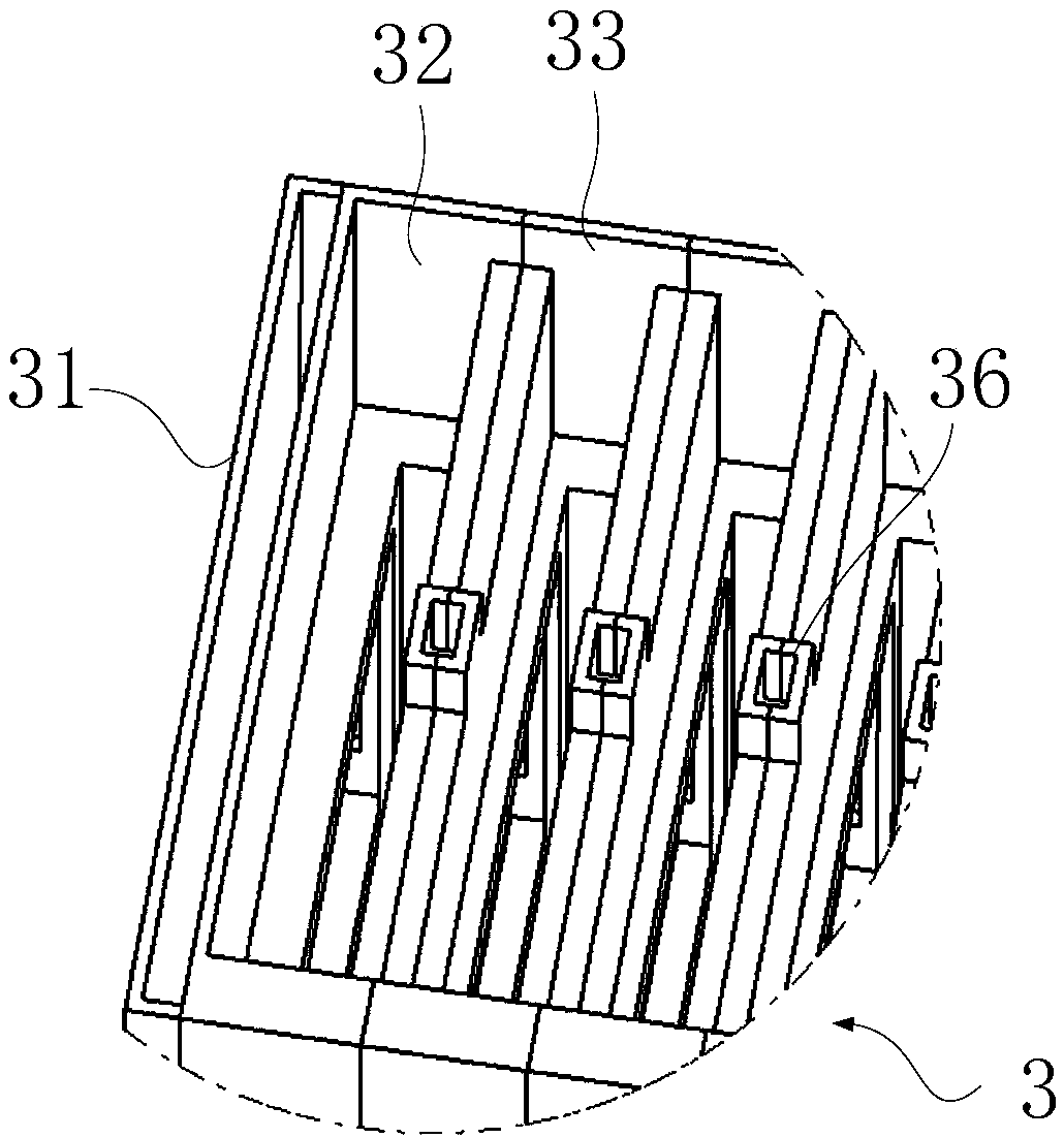 Air fuel cell and air channel structural member, assembly and box body structure
