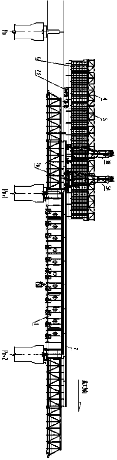 A kind of in-situ cast-in-place construction method for bridges