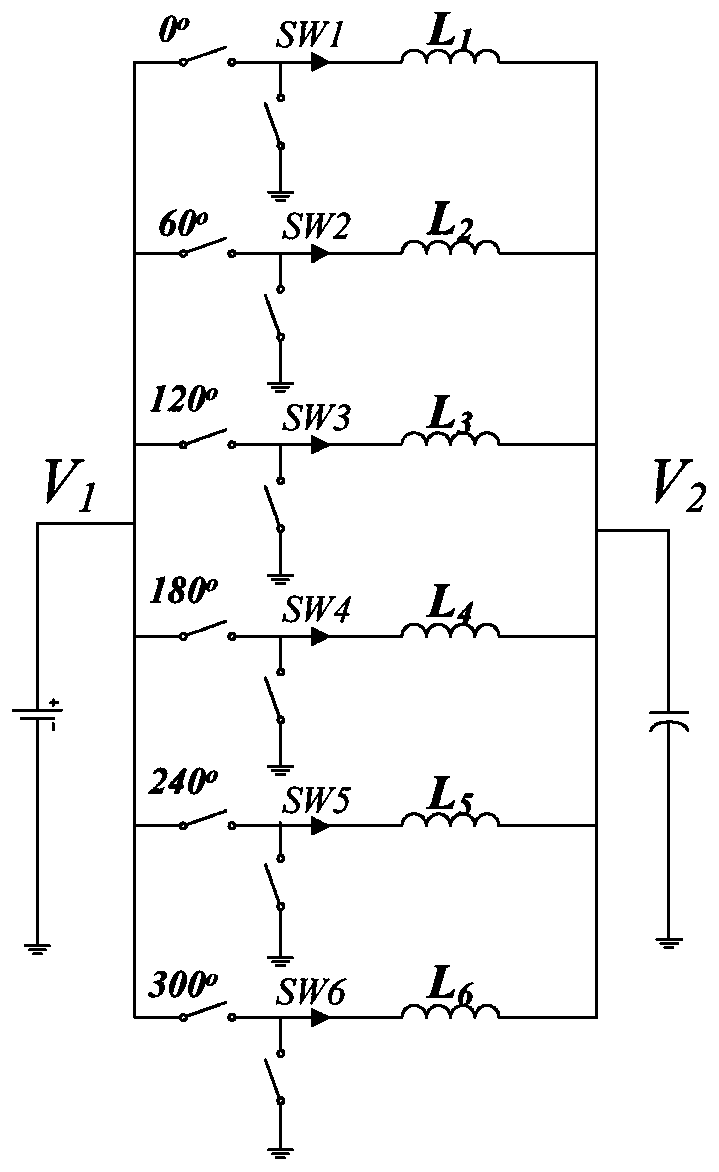 Power converter, inductance element and inductance cutting control method