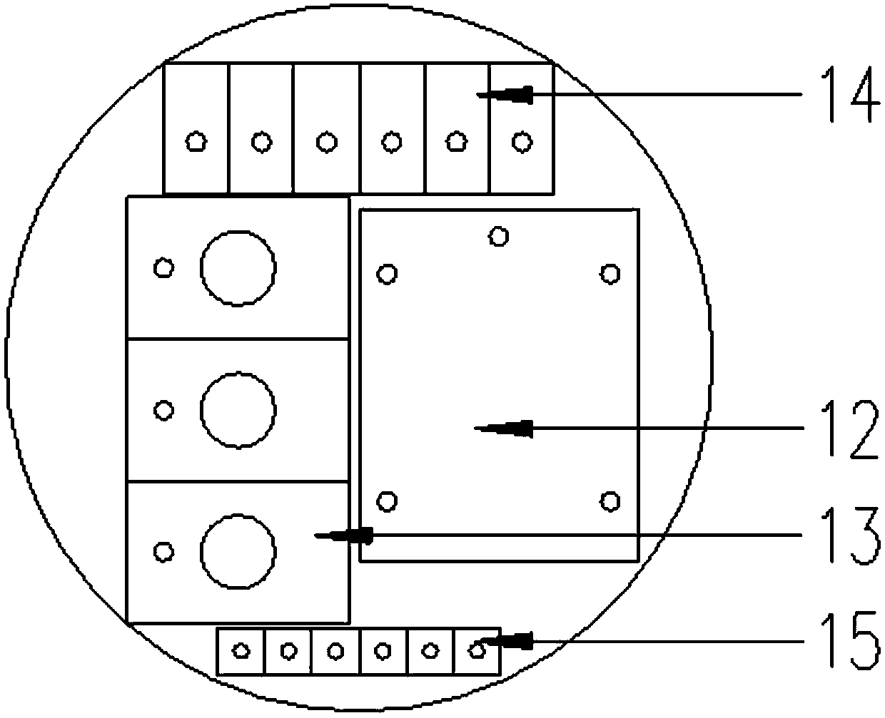 Small-size multifunctional measuring and controlling device