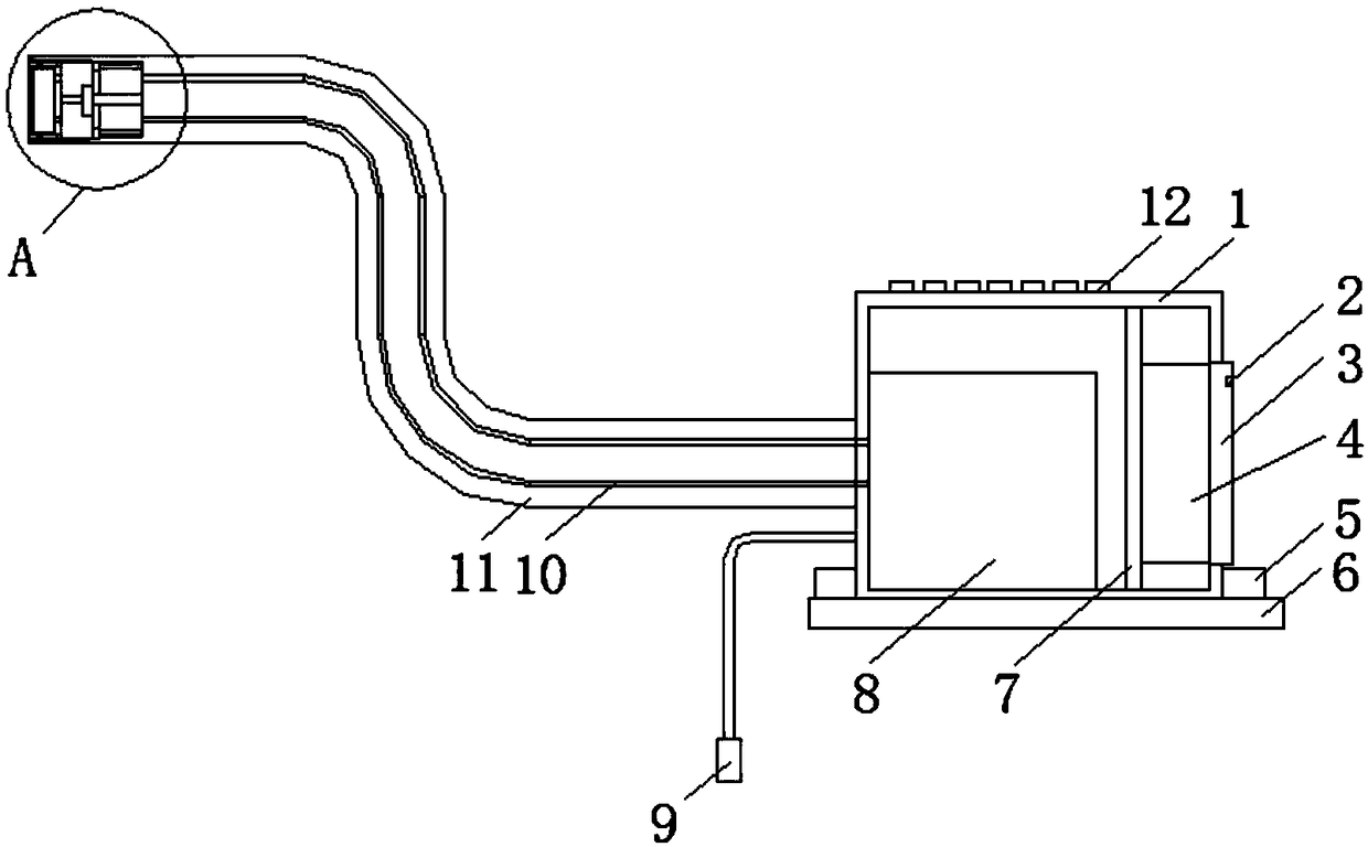 Special sampler for biopsy tissue of digestive tract tumor