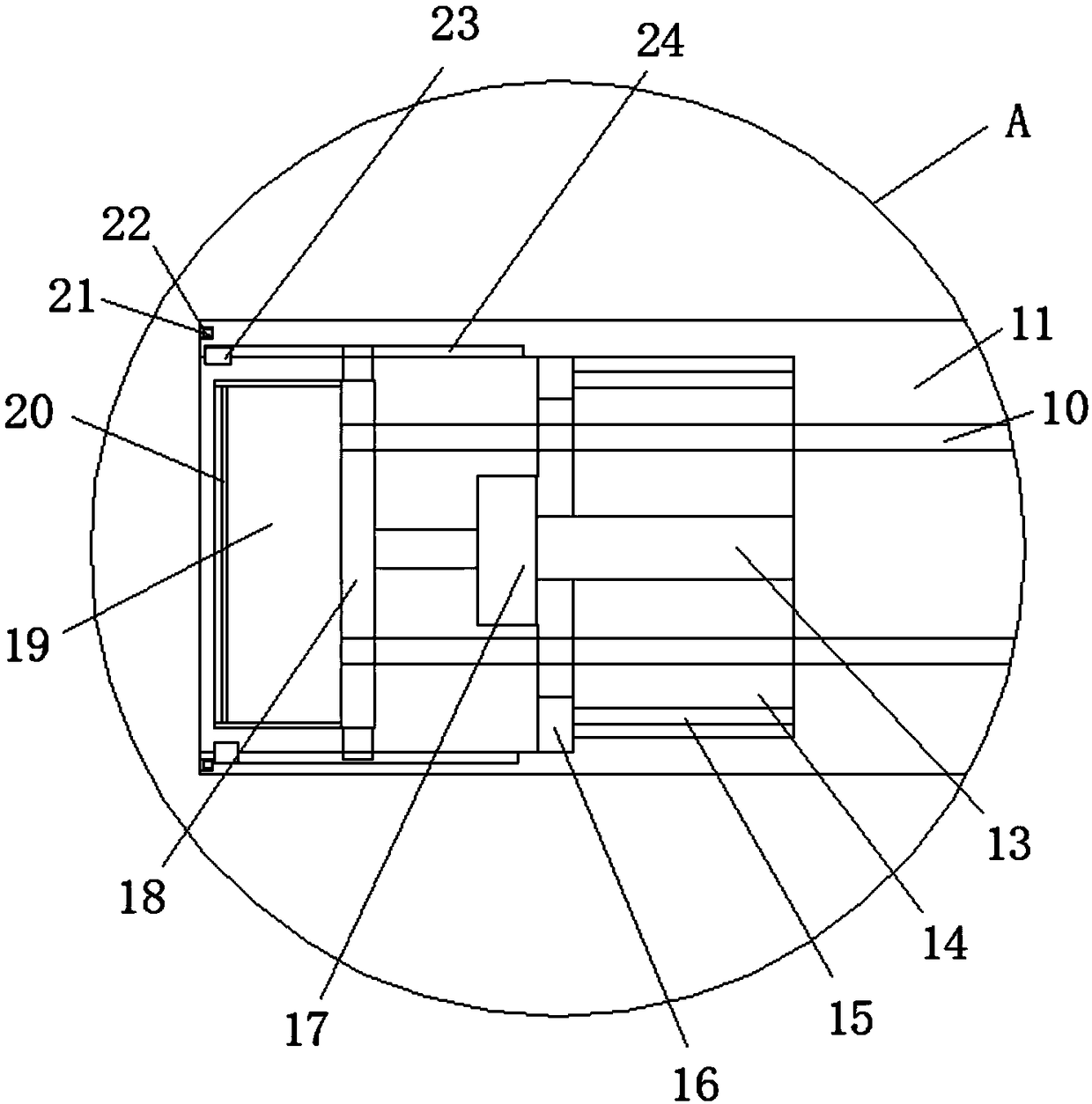 Special sampler for biopsy tissue of digestive tract tumor