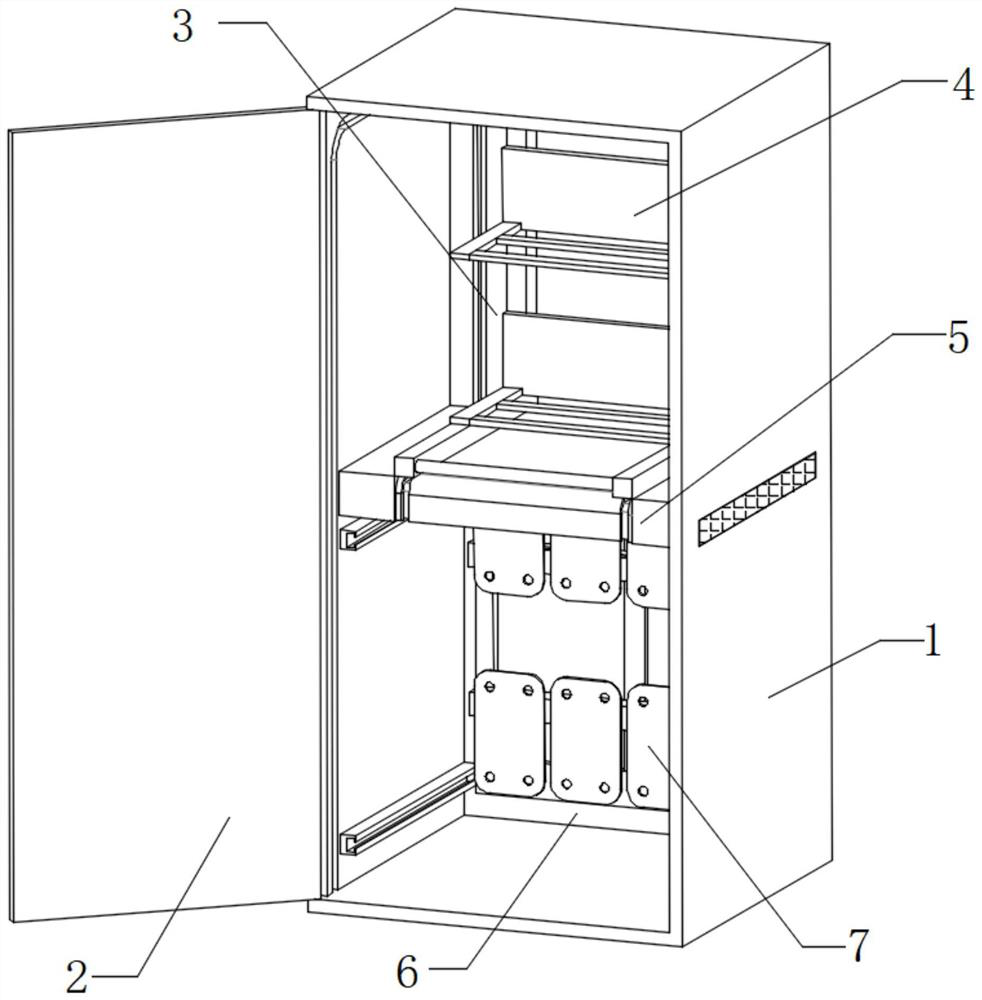 Safety power distribution cabinet for low-voltage power grid power supply